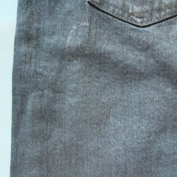 Wild Fable High-Rise Baggy Jeans Women 00 Silver Metallic Relaxed Fit Style - Picture 7 of 7